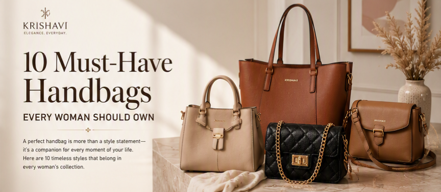10 Must-Have Handbags Every Woman Should Own 1